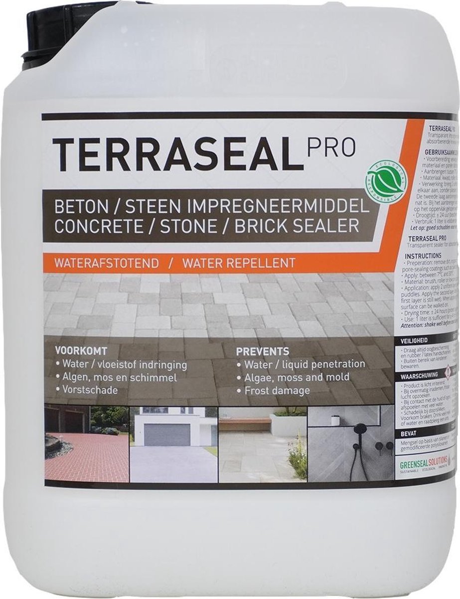 Terraseal Pro Beton En Steen Impregneermiddel GreenSeal Solutions